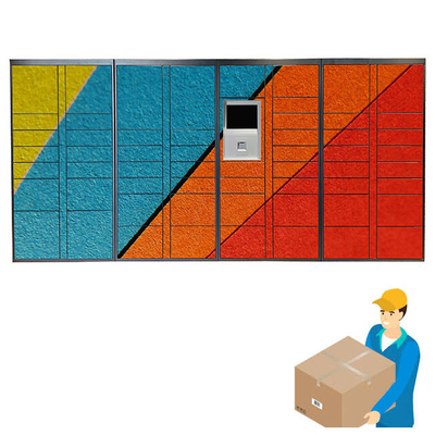 Electric Customizable Parcel Delivery Lockers With Remote Platform And Modification UI