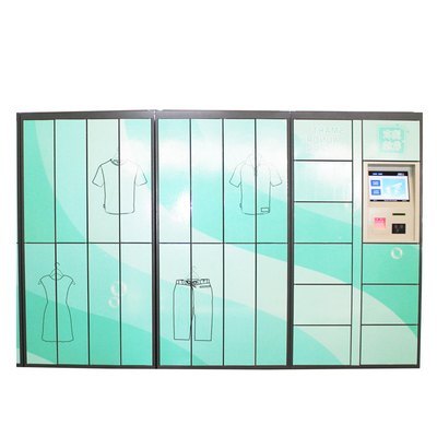 Contactless Smart Laundry Locker With Dry Cleaning Online Order Management And Waterproof Design