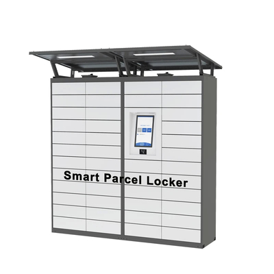 Multi-Compartments Parcel Delivery Box With Secure Drop Lockers Control System