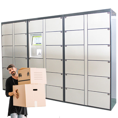 Odm Parcel Delivery Lockers Rfid Fingerprint Showroom