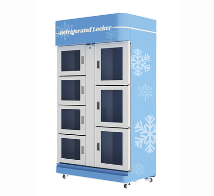 Hot Selling Grid Flowers Vending Machine Egg Vending Locker With Cooling System For Hotel Shopping Mall Hospital