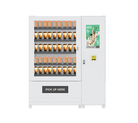 ODM Cold Bubble Pearl Milk Tea Making And Vending Machine Self Service