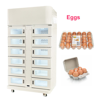 Touch Screen Farm Atm Business Self Smart Packed Egg Refrigerated Vending Locker