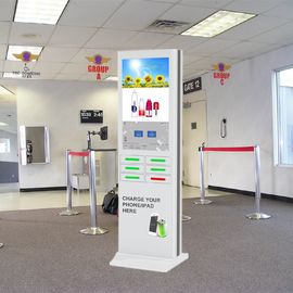 Restaurant Advertising Public Phone Charging Stations For Electronics , OEM / OEM