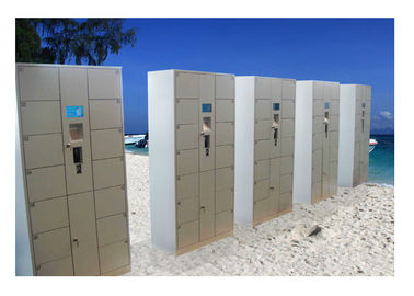 OEM / ODM Smart Electronic Door Locker , Indoor Security Locker For Beach