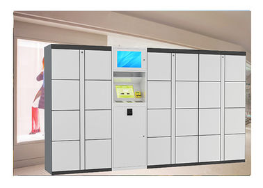 UV Sterilization Network Signage Express Parcel Delivery Lockers Cabinet With Online Management