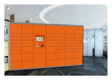 Library Electronic Luggage Lockers Automatic Storage Lockers With Big Touch Screen