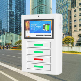 Intelligent Self Service Mobile Phone Charging Station Kiosk With Four Doors