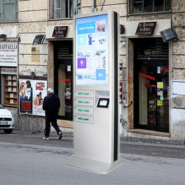 CE FCC Advertising Charging Station , Commercial Smartphone Charging Station