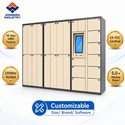 Quality Smart Laundry Locker with 15.6" Android Touchscreen Cloud Remote Management and API SDK Integration factory