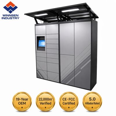Quality Winnsen Prescription Smart Parcel Medicine Delivery Locker Temperature Controlled QR Code for Pharmacy Chain factory
