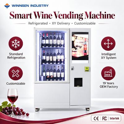 Quality Winnsen Wine Vending Machine for Hotel Lobby Restaurant Bar Self Service Premium Drinks factory