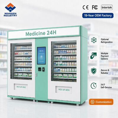 Quality Winnsen Senior Care Pharmacy Vending Machine Medicine Dispenser for Nursing Home factory