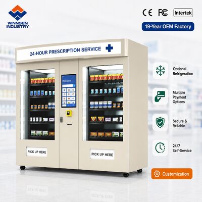 Quality Winnsen 24H Emergency Medicine Dispensing Machine Patient ID Verification for Hospital ER factory