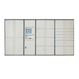 Intelligent Electronic Barcode Parcel Delivery Lockers For Public With Cuatomized UI Language
