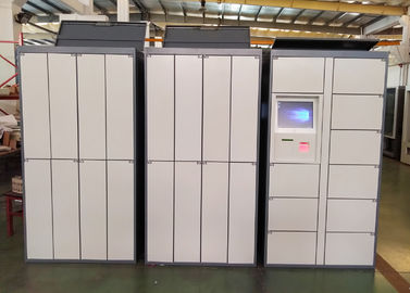 Self Service Dry Cleaning Locker Laundry Cabinet With Locker Status Report For Laundry Business
