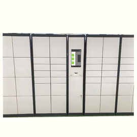 Eletronic Metal Steel Barcode Parcel Delivery Lockers , Intelligent Lockers Cabient Box
