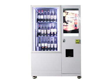 Refrigerator Cooling Large Capacity Wine Bottle Vending Machine With 22 Inch Touch Screen