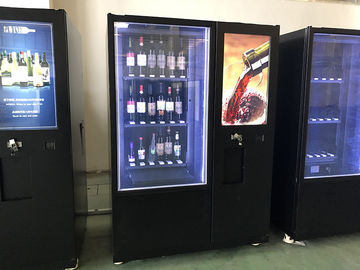 Conveyor Belt Coin Bill Card Payment Wine Bottle Vending Machine For Hotel Shopping Mall