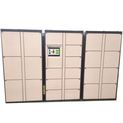 Electronic Storage Airport Bus Station Lockers PIN Code Barcode Access