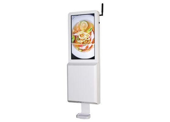 21.5 Inch Lcd Advertising Screen Hand Sanitizer Dispenser