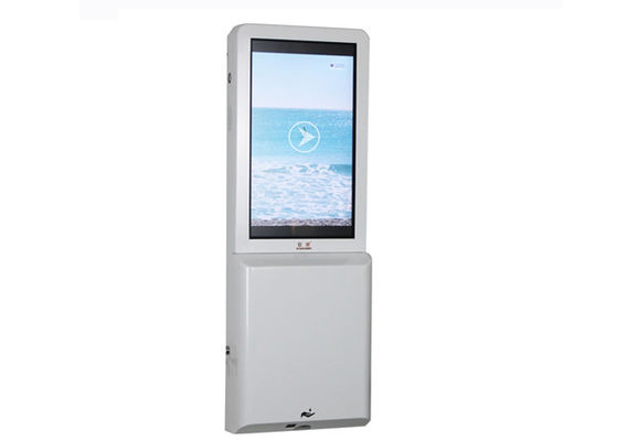 No Touch Electric 35W Lcd Advertising Player Hand Sanitizer Dispenser