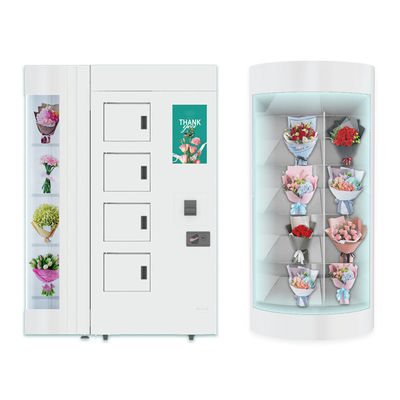 Advertising Touchscreen Flower Bouquets Vending Machine For Hospital Clinic