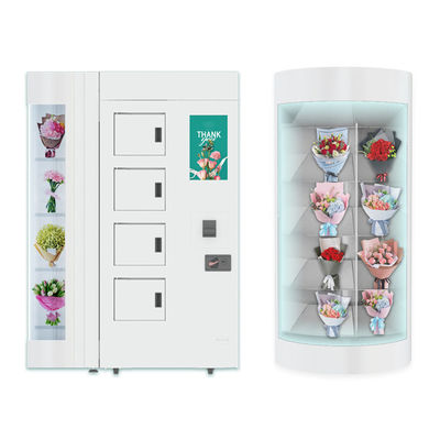 360 Rotation Segregation Vending Flowers Machine For Restaurant Hospital