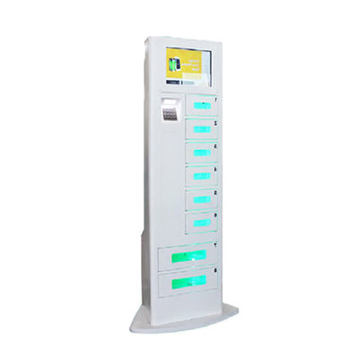 Self Service High Security Mobile Device Phone Charging Station Kiosk 15'' Touch Screen