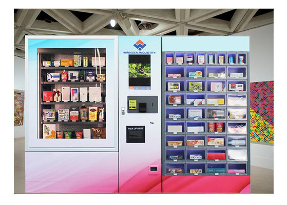 Customize 24 Hours Self Service Medicines Vending Kiosk With QR Code Payment