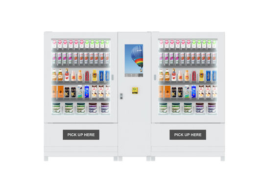 Fresh Fruit / Vegetables / Lunch Box Vending Machine With Elevator , FCC