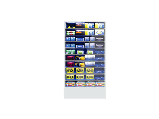 Smart indoor outdoor lighting remote management Automatic 15&quot; Lcd Touchscreen Industrial Vending Lockers