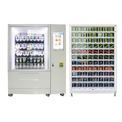 Lcd Cupcake 32 Inch Salad Vending Machine With Elevator And Cooling System