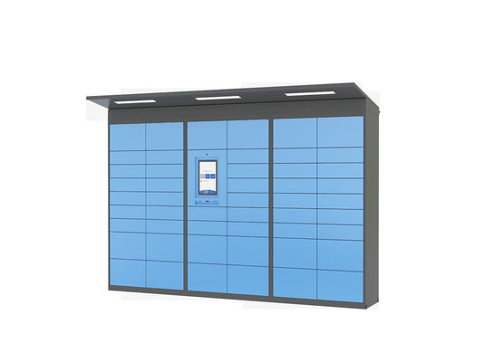 Mail Post Outdoor Pack Station Intelligent Supermarket Locker