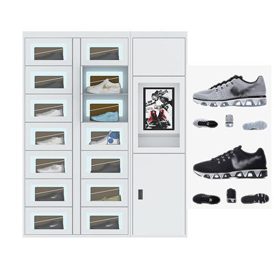 Smart Locker Box Software System Touch Bill Vending Machine For Selling T Shirt Shoes