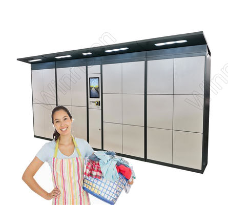 Pin Code Custom Laundry Locker Smart Touch Screen