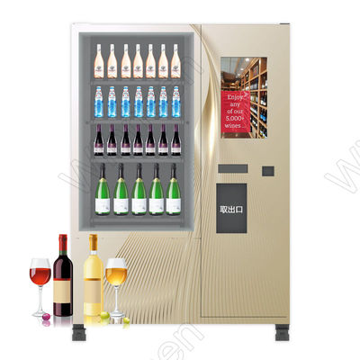 Refrigerator Champagne Vending Machine Smart Combo Age Verification