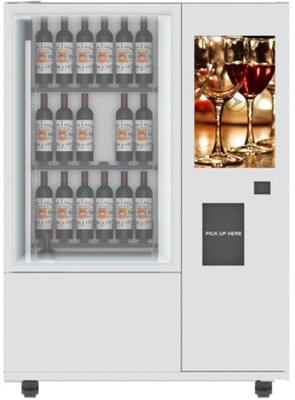 Conveyor Elevator Alcohol Vending Machine No Touch Purchase Security Camera