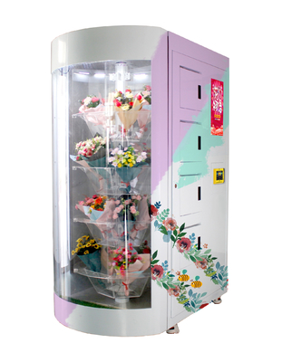 Automatic Winnsen Flower Vending Machine Cooling Locker Smart