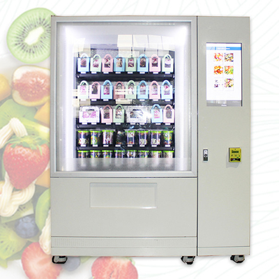 Sandwich 32 Inch Salad Vending Machine With Elevator Conveyor System