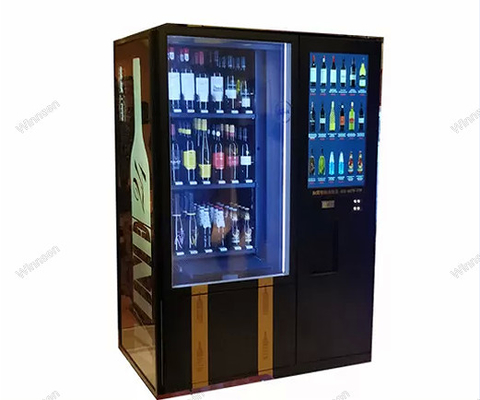 Credit Card Conveyor Mini Champagne Vending Machine Winnsen