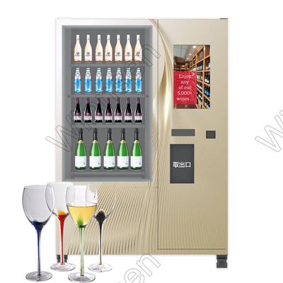 Credit Card Conveyor Mini Champagne Vending Machine Winnsen