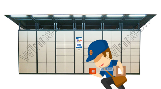 Rfid Indoor Android System Parcel Delivery Lockers