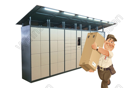 Rfid Indoor Android System Parcel Delivery Lockers