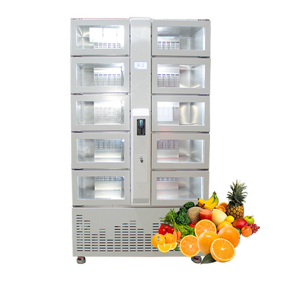 ODM Refrigerated Cooling Locker Style Vending Machine For France