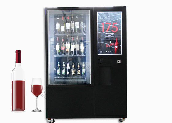 Smart Touch Screen Electronic Vending Machine for Beverage champagne sparkling wine beer spirit