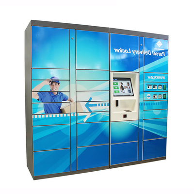 Electronic Customized Smart Express Locker With Bar Code