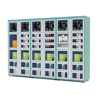 Snack Beverage Vending Lockers Machine With Remote Control For Safety