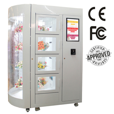 Winnsen CE FCC Approved Fresh Vend Life Style Flower Vending Machine With Cooling Function