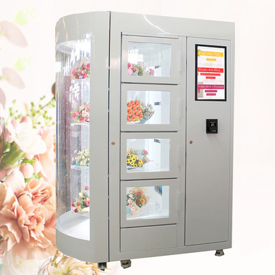 Winnsen CE FCC Approved Fresh Vend Life Style Flower Vending Machine With Cooling Function